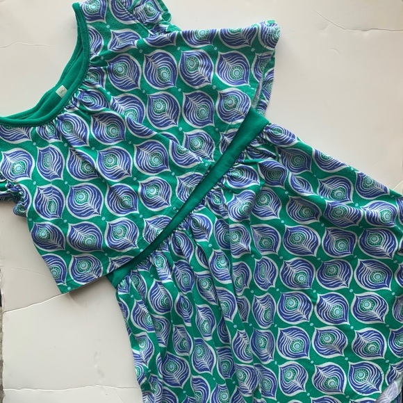 Tea Collection Peacock Dress. 6 GUC - Picture 1 of 3